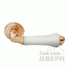 Ручка Morelli UMBERTO MH-41-Classic PG/W (золото/белый)