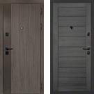 Дверь входная Ривьера/Техно-708, дымчатый камень/грей