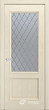 Межкомнатная дверь ДП Кантри, со стеклом (тон 27)