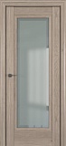 Межкомнатная дверь Неаполь B3, дверь со стеклом (милк вуд)