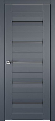 Дверное полотно ProfilDoors 48U, 800x2000 (антрацит)