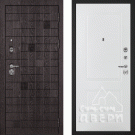 Дверь входная Нона-36/Панель ПВХ PR-167, металл 1.5 мм, 2 замка KALE, горький шоколад/белый