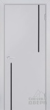 Дверь в эмали Смальта-Лайн 08 (френч грей)
